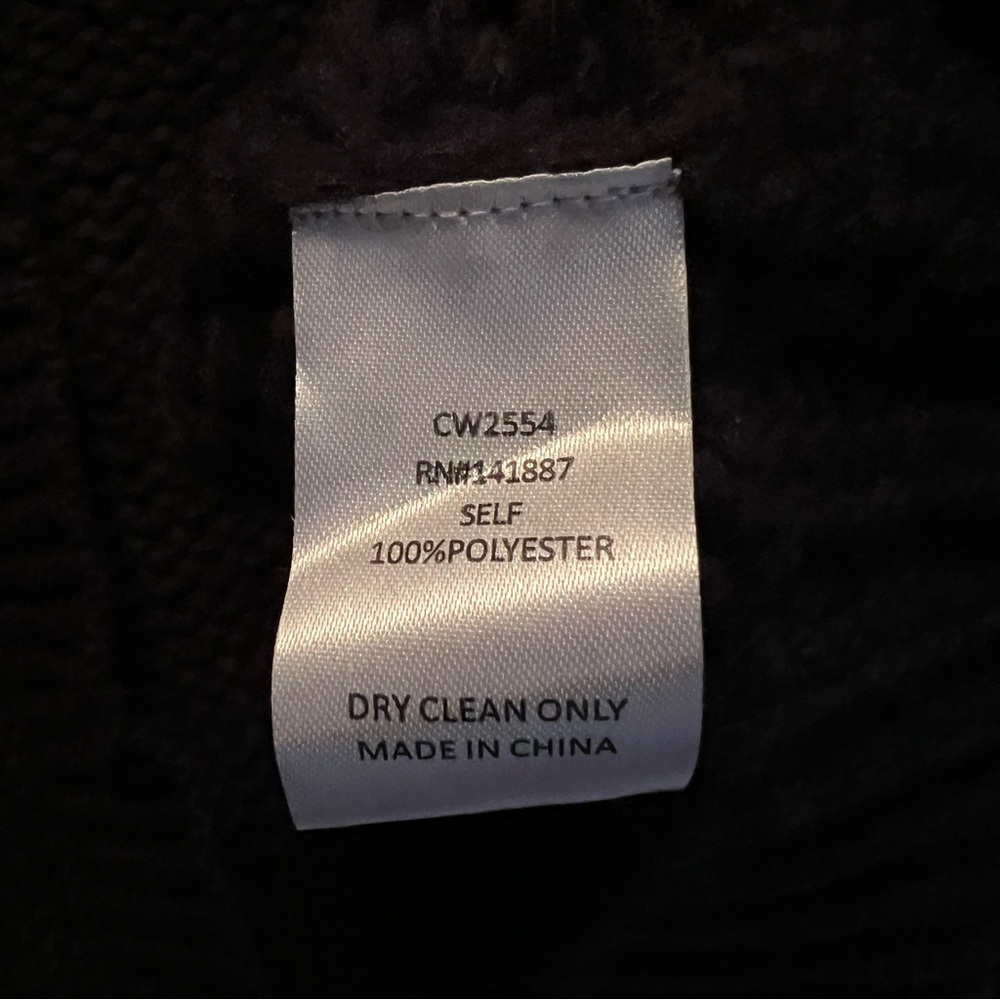 Floral Appliqué Open Front Knit Cardigan - Picture 11 of 11